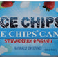 ICE CHIPS Xylitol Candy Tins - Strawberry Daiquiri Flavor, 3 Pack