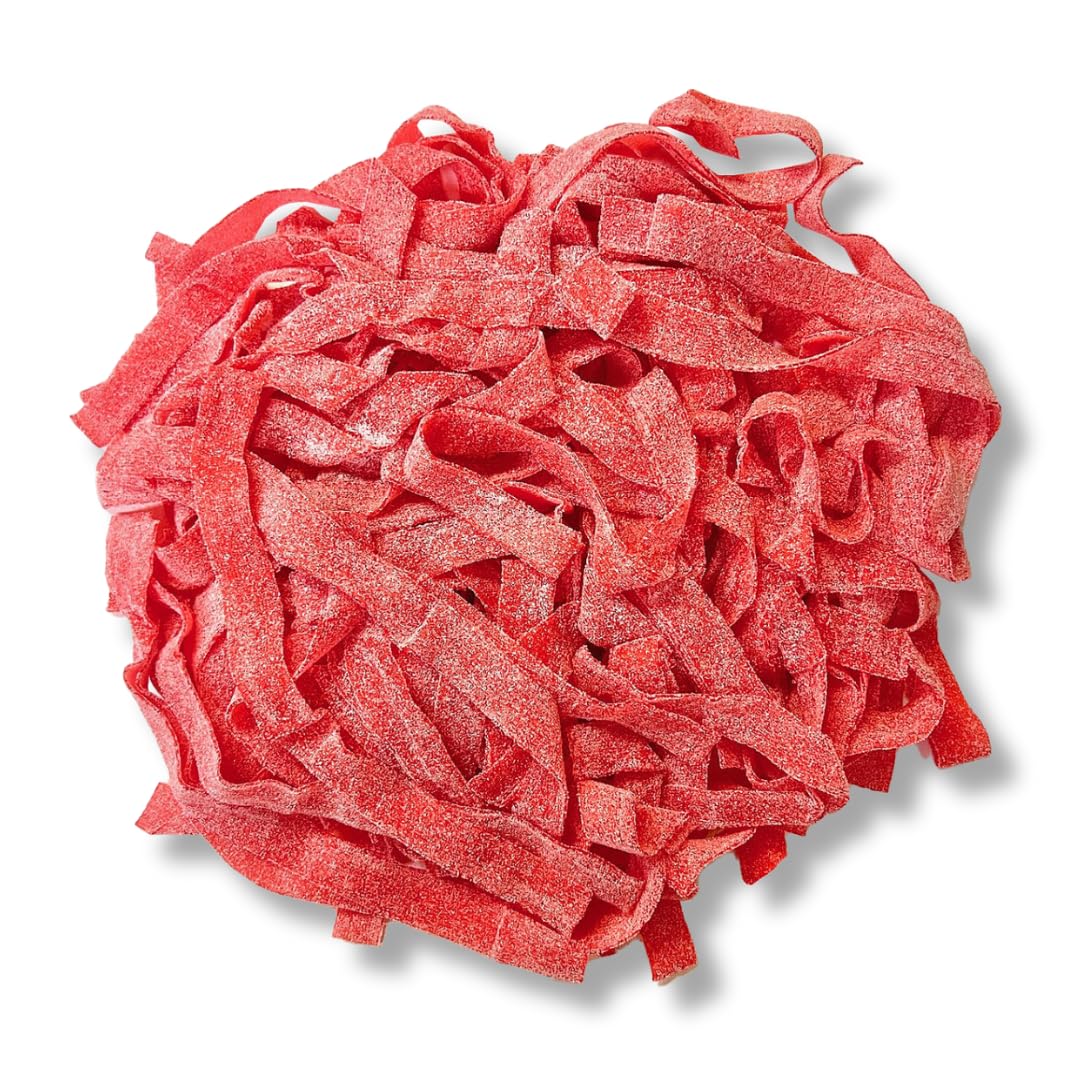 Sour Power Top-Grade Candy Belts  Strawberry  6.6 Lb