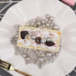Silver Sprinkles For Cake Decorating, 130G/4.6Oz Edible Silver Pearl Sprinkles, Candy Baking Decorations, Ice Cream Toppings And