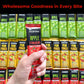 Zearaw Healthy Fruit Snacks For Adults And Kids - 30 Organic Fruit Leather With Dried Apple, Apple-Strawberry, Pear-Mango - Vega