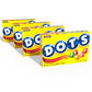 DOTS Assorted Fruit Flavored Gumdrops Candy, 6.5oz Theater Box, 4-Pack