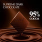 Lindt Dark Chocolate Bar, 95% Cocoa, 2.8 oz. (Pack of 12), Natural