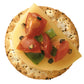 Carrs Table Water Crackers, Baked Snack Crackers, Party Snacks, Roasted Garlic and Herbs, 4.5oz Box (1 Box)