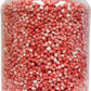 Sarah's Candy Factory 48 Oz Dehydrated Peppermint Marshmallow Bits in Reusable Jar 3 Lbs