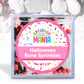Sprinklemania Spooky Halloween Sprinkles Mix - Eyeball, Bone, Tombstone Jimmies - 3.5oz - Grey
