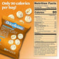 Drizzilicious Mini Rice Cakes Variety Pack - SMores, Cinnamon Swirl, Birthday Cake - Rice Crisps, Healthy Snack for Adults and