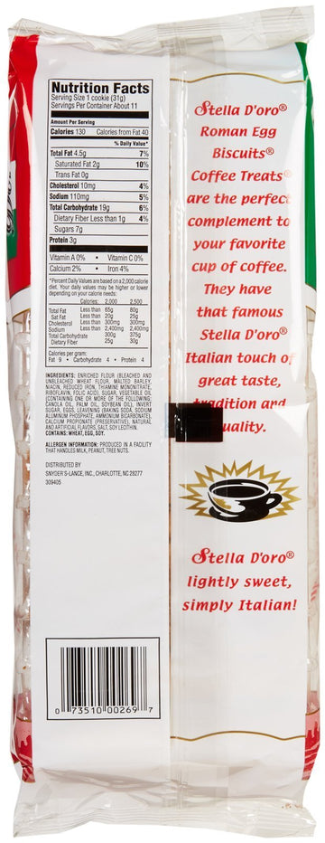 Stella D'Oro Roman Egg Biscuit Cookies - 12 Oz