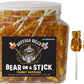 Buffalo Bills Honey Bears On A Stick (48-Ct Tub Wrapped Honey Suckers Made With Real Honey)