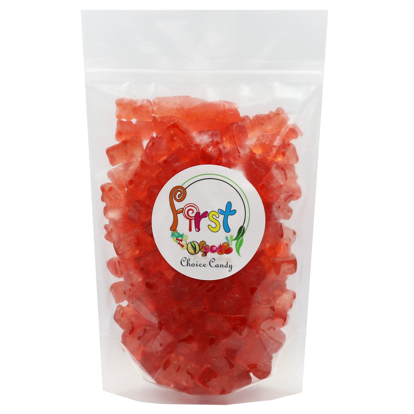 FirstChoiceCandy Gummy Bears (Fresh Red Strawberry, 5 Pound (Pack of 1))