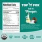 Top Fox Snacks Pumpkin Seeds to Eat (Salt & Vinegar, 3.5 oz - 2 Pack) - Gluten Free Snacks, Healthy Protein Snacks, Keto Friendl