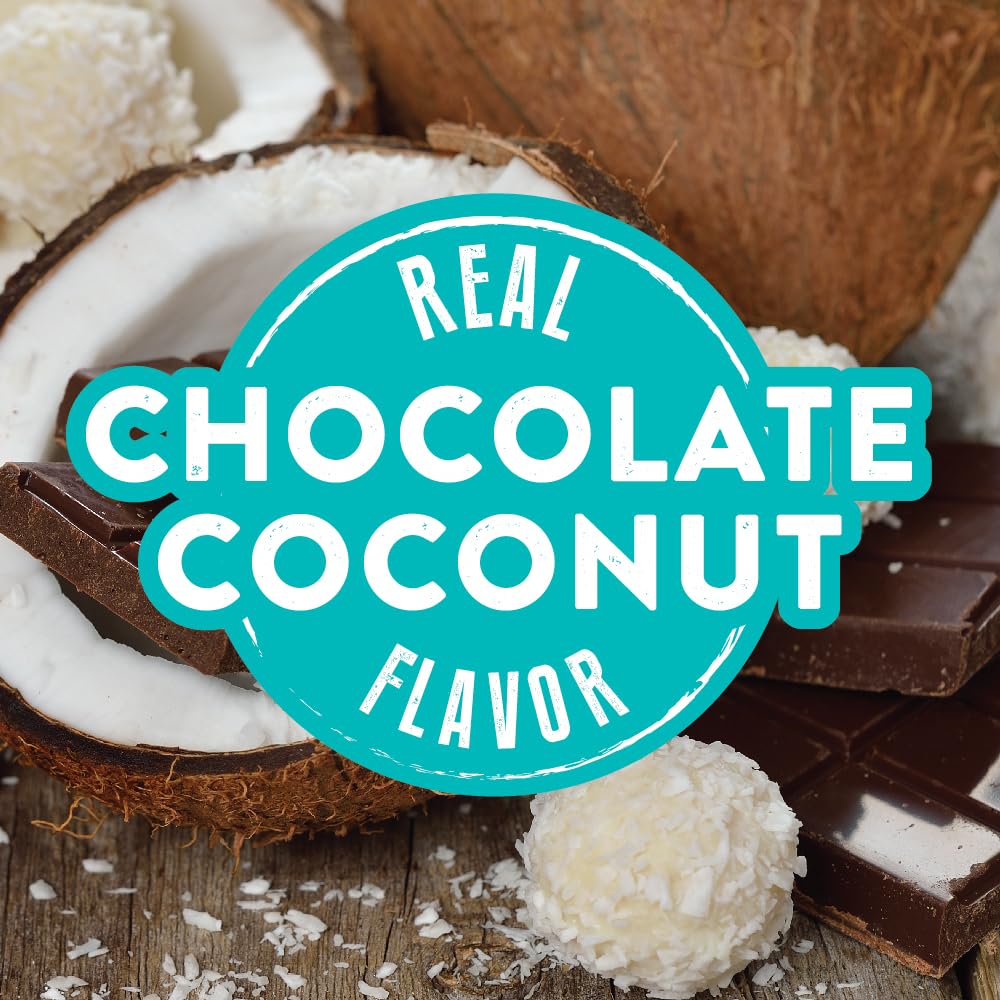 Two Rivers Coffee Chocolate Coconut Flavored Ground Coffee, Perfectly Balanced, Always Smooth, Made With 100% Arabica Beans - Fl