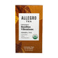 Allegro Tea Organic Rooibos Vibrations Tea Bags, 20 Count, Pack of 1