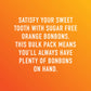 Swiss Imports Sugar Free Bonbons Hard Candy Drops, Orange, 200 Individually Wrapped Pieces, 500G/17.6Oz