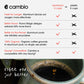 Cambio Roasters enhanced Dark Roast Keurig Organic Coffee K Cups  Only Aluminum Keurig Coffee Pods with Organic Beans  More Flavor & Longer Lasting Freshness  Bold & Smooth Dark Roast Pods  60 count