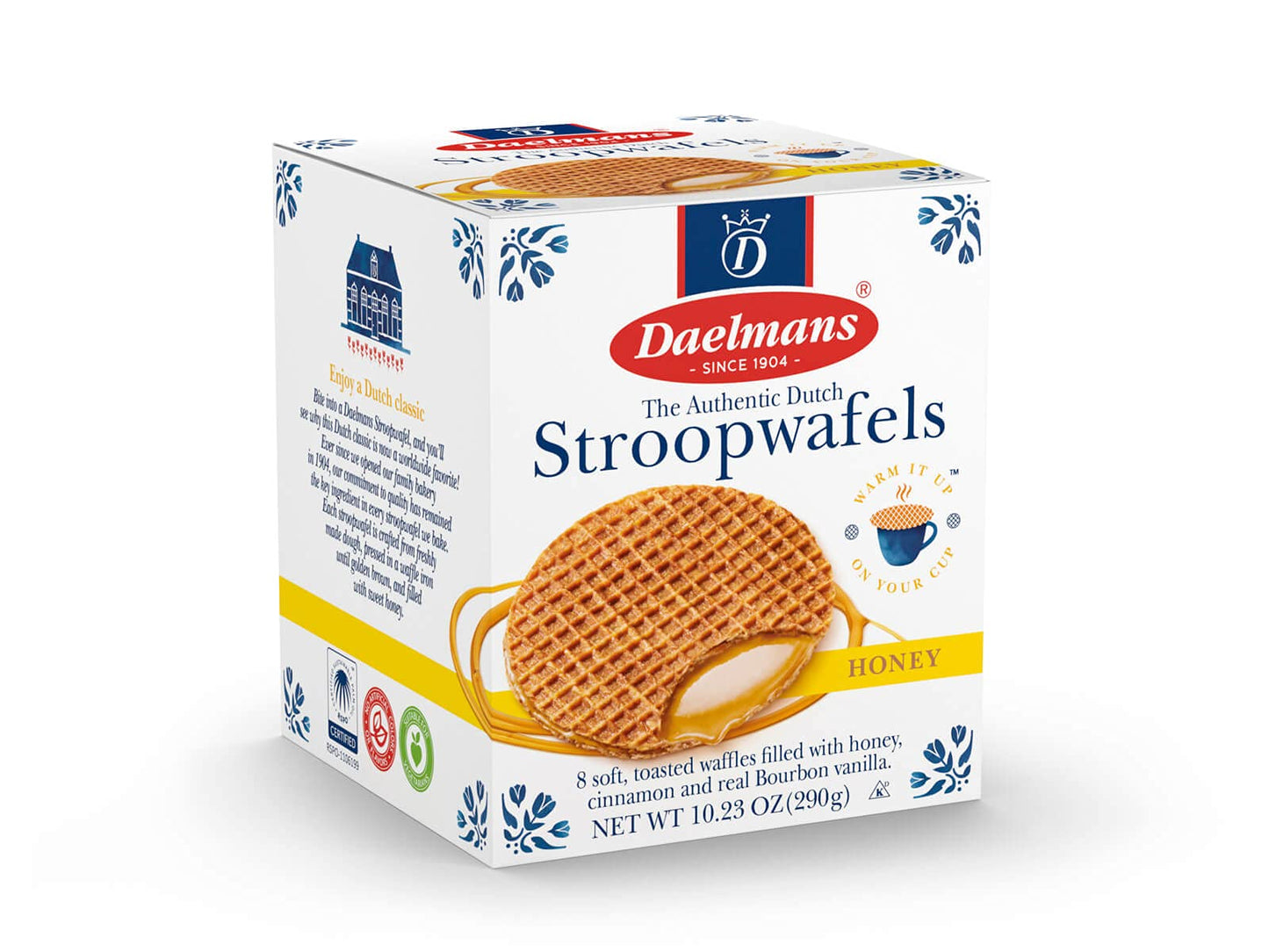 Wafer Honey Jmbo Stroopwa (Pack Of 8)