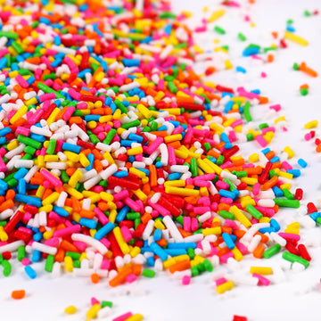 Rainbow Sprinkles For Cake Decorating, Edible Jimmy Sprinkles Bulk, Sprinkles Candy For Cake, Cupcake, Cookies, Macaron, And Ice