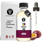 Dolce Foglia Passion Fruit Flavoring Oil - 2 Oz. Ultra Concentrated for Baking, Candy Making, Ice Cream, Lip Balm