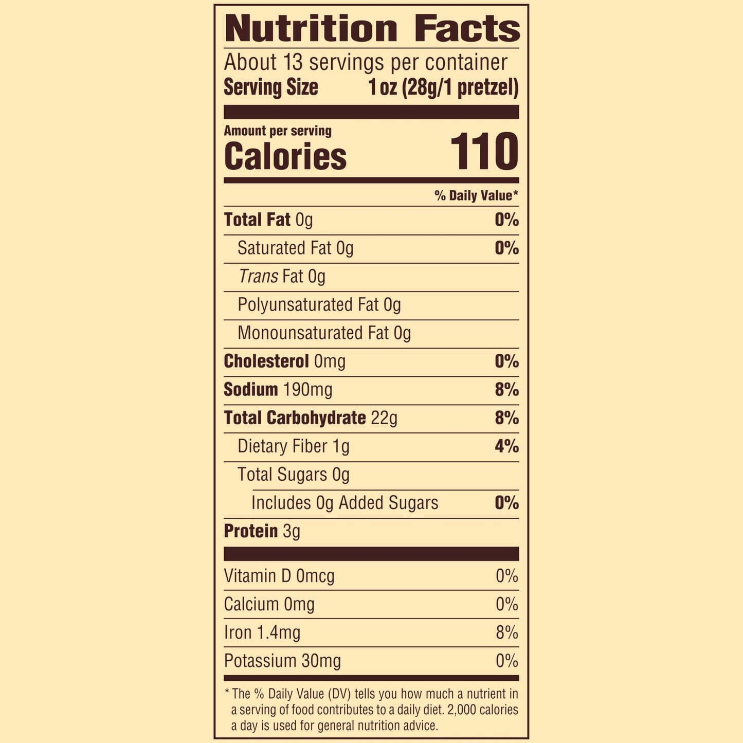 Snyders of Hanover Pretzels, Sourdough Hard Pretzels, 13.5 Oz Box