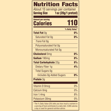 Snyders of Hanover Pretzels, Sourdough Hard Pretzels, 13.5 Oz Box