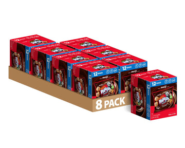 Meiji Hello Panda Cookies, Chocolate Crème Filled - 8 Boxes Of 12 Count, 0.75Oz Bags - Bite Sized Cookies With Fun Panda Sports