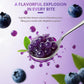 Soeos Blueberry Popping Boba Pearls 6.6 Lb (3000 G), Bursting Boba Pearls For Bubble Tea, Beverages, Shakes, Desserts, Smoothie