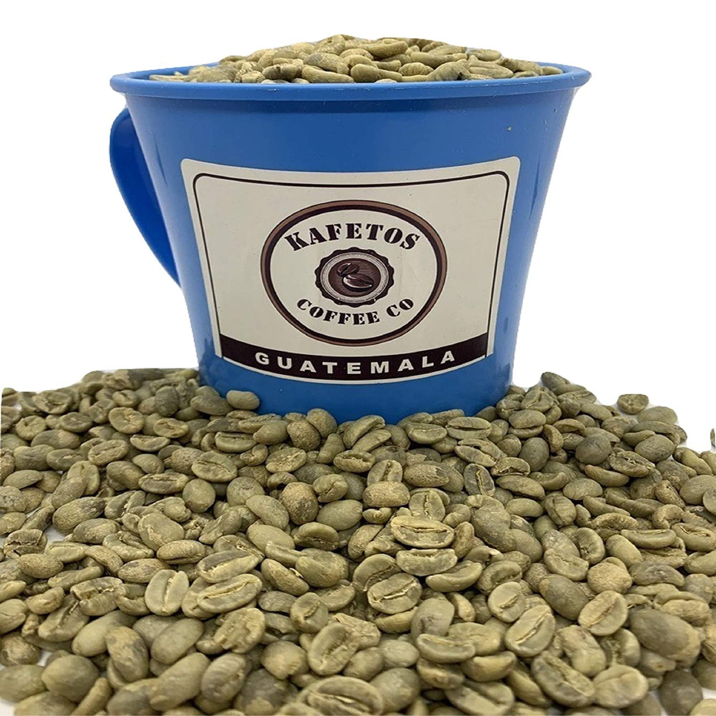 KAFETOS COFFEE CO Guatemala Green Raw Unroasted Coffee Beans, Specialty Grade, 48 Ounce (3 lbs)
