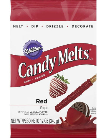Wilton Red Candy Melts Candy, 12 Oz.
