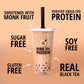 Boba Tea Protein Classic Milk Tea - 25g Grass-Fed Whey Protein Isolate Powder, Gluten-Free, 25 Servings, White