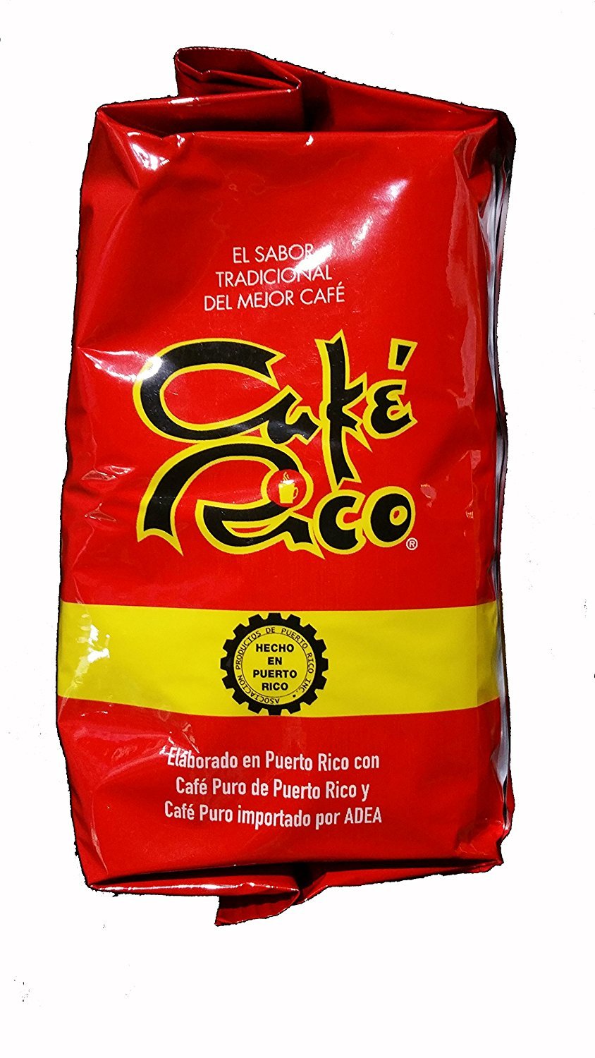 Cafe Rico Ground Regular Puerto Rican Coffee In Bag, 14 Ounce (Pack Of 6)