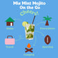 Craftmix Mint Mojito Cocktail & Mocktail Drink Mixer, Skinny Mixes - Water Flavoring Packets - Made With Real Fruit - Vegan Low-Carb, Low-Sugar, Non-Gmo, Dairy Free, Gluten Free, 24 Pack