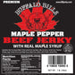 Buffalo Bills Beef Jerky Pieces - 16oz Premium Maple Pepper - One Pound Bag - Random Size Pieces