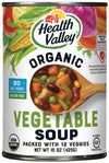 Health Valley Organic No Salt Added Soup Vegetable 15 Ounce