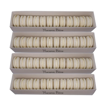 24 Vanilla French Macaron Cookies Value Pack Of 2 (48 Macarons Total)