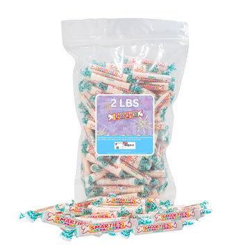 Smarties Tropical Candy Rolls - Gluten Free & Vegan Tropical Flavor Treats - Hard Candy Individually Wrapped - Peanut Free Plant