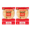 Joseph'S Pita Bread Value 2-Pack, Flax Oat Bran And Whole Wheat, 7G Net Carbs Per Serving, Fresh Baked (6 Per Pack, 12 Pitas Tot