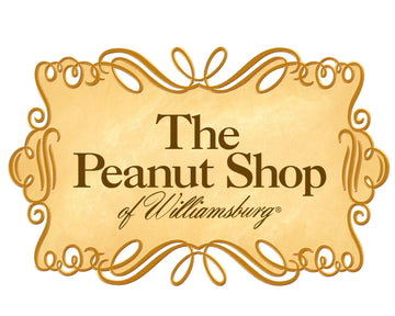 The Peanut Shop of Williamsburg James River Snack Mix, Williamsburg Peanuts, with Mixed Nuts and Sesame Corn Sticks - 9 Oz Tin