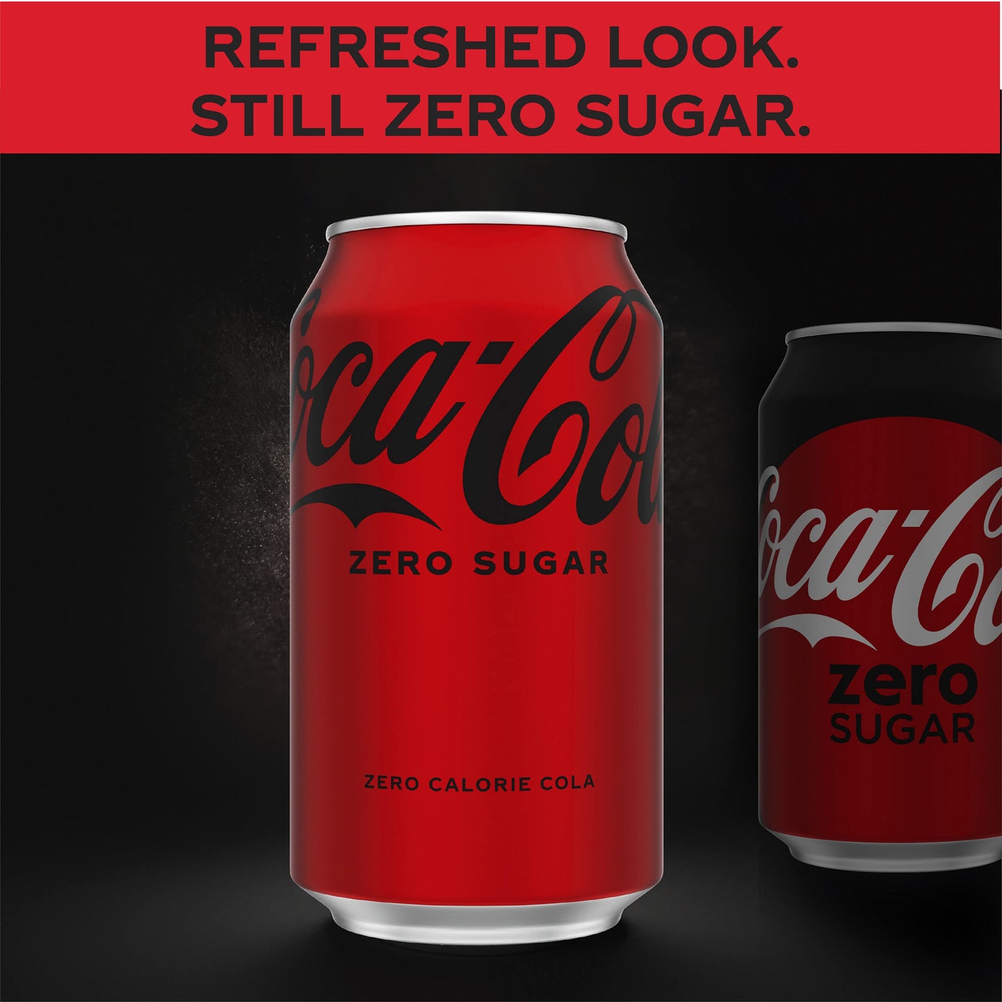 Coke Zero Coca-Cola Zero Sugar Soda, 12 fl oz Cans, 12 Pack - Rich Brown, Model 049000042559