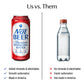 Not Malt-Inspired American Sparkling Water, Original, 99.9% Pure, Mineral & Electrolyte Blend, Unflavored Plain Carbonated Water, Made In America, 16 Oz Tallboy Cans, 24 Pack