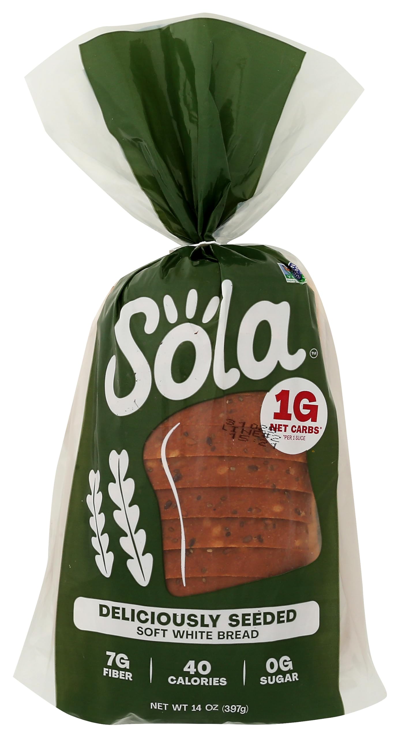 The Sola Company Deliciously Seeded Bread, 14 OZ