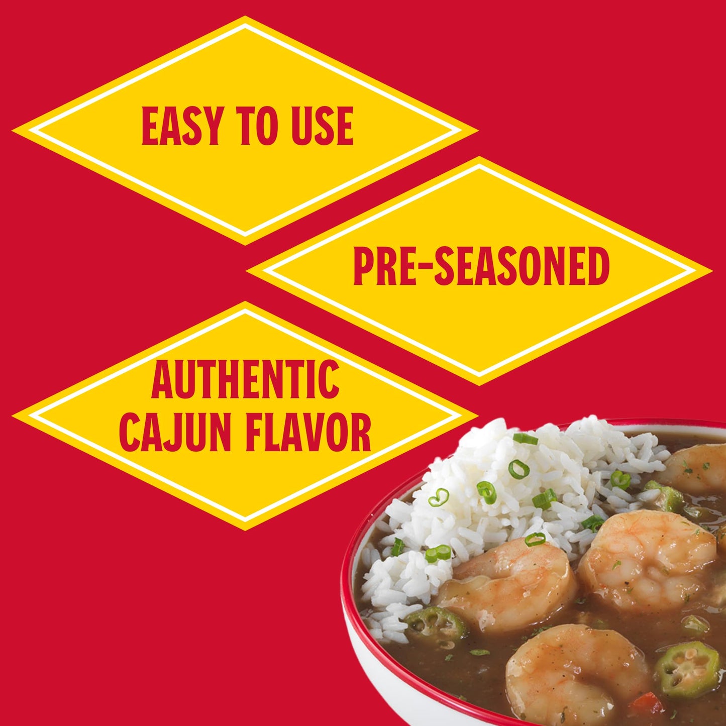 Louisiana Base Gumbo 5 Ounce (Pack Of 5) - Authentic Delicious Gumbo - Just Add Your Choice Of Meat And Or Seafood - Bring The T
