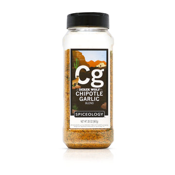 Spiceology & Derek Wolf - Chipotle Garlic Seasoning - Southwest Barbeque Rubs, Seasonings and Spice Blends - Use On: Pork, Wings