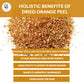 Dried Orange Peel 1 Lb | Rich Citrus Aroma And Flavour | Small Granules | Perfect For Tea, Cookies, Rye Breads, Seasoning & More