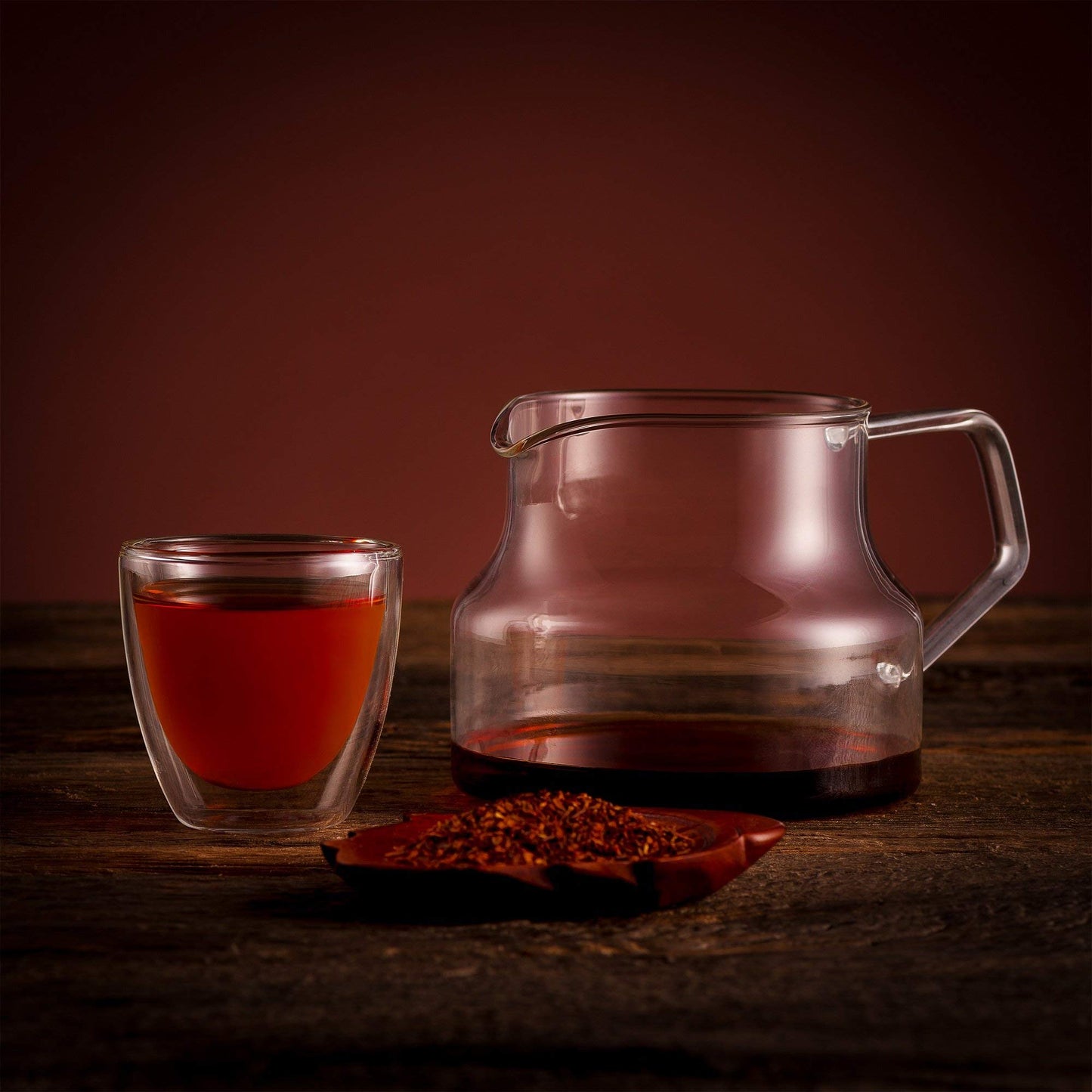 Herbal Tea Gift Box Tealover - Loose Tea For True Tea Lovers - Gourmet Specialty - Infusion Selection Basket - Tea Loose Set Loo