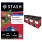 Stash Tea English Breakfast Black Tea - Caffeinated, Non-GMO, 20 Count (Pack of 6) - 120 Bags Total
