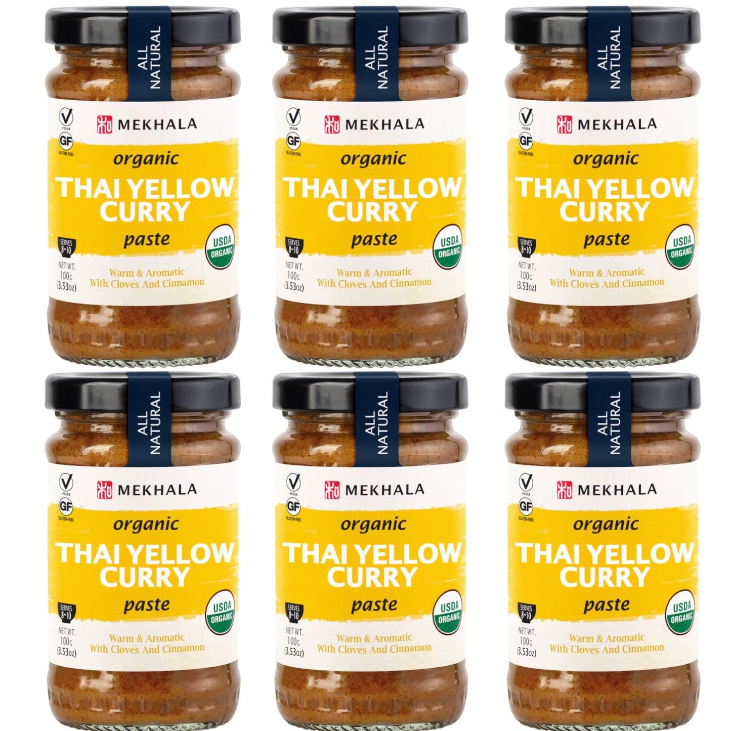 Mekhala Organic Gluten-Free Thai Curry Paste