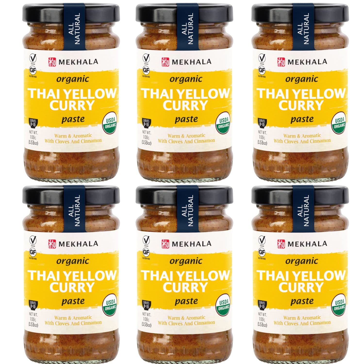 Mekhala Organic Gluten-Free Thai Curry Paste