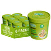 VOLO VERO Konjac Noodle Soup Cup Kimchi Flavor, 6 Packs Low Carb Instant Shirataki Noodles Angel Hair Pasta, Gluten Free, Keto F
