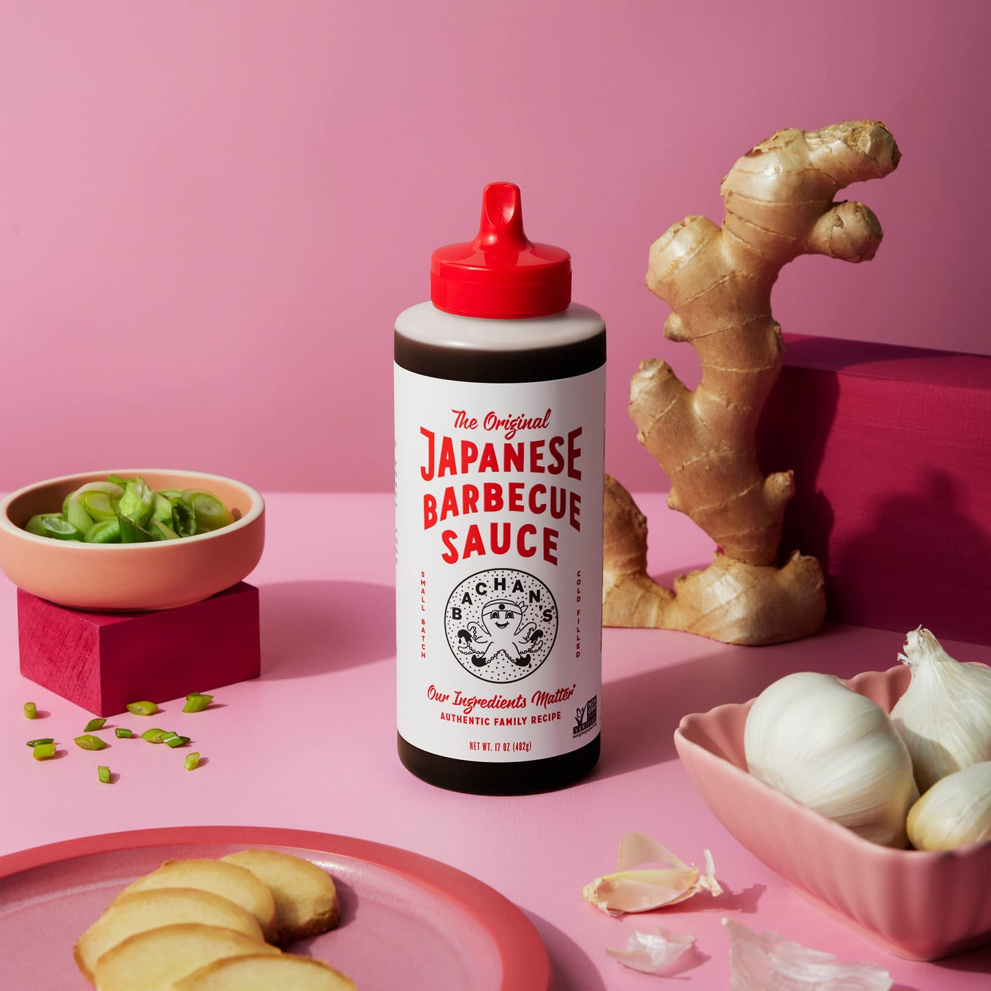 Bachan'S Japanese Barbecue Sauce 2 Pack - 1 Original, 1 Sweet Honey - Bbq Sauce For Wings, Chicken, Beef, Pork, Seafood, Noodles