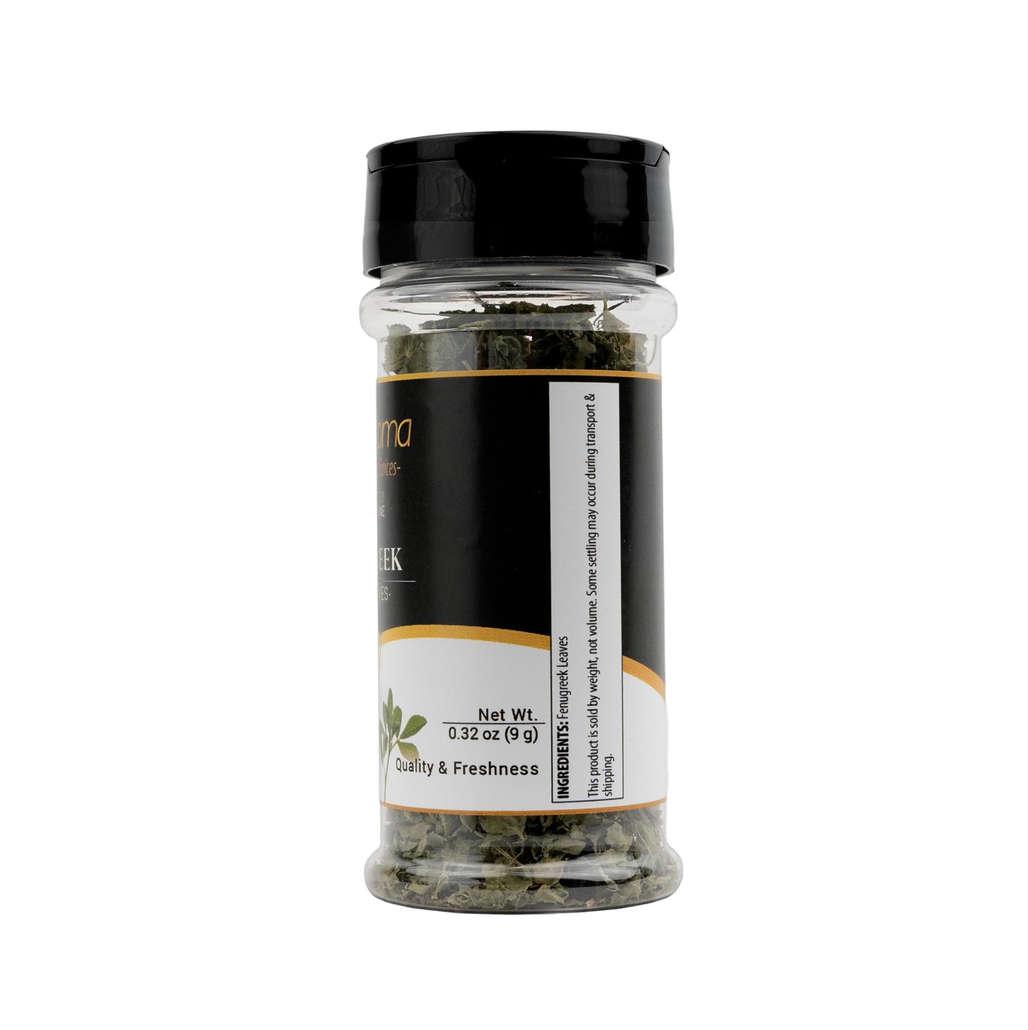 Granaroma Fenugreek Leaves, Aromatic & Nutty Flavor, Curries & Stews, Indian Cuisine (0.32 Ounce)