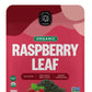 FGO Organic Red Raspberry Loose Leaf Herbal Tea, Caffeine Free, 16oz Bulk Resealable Pouch